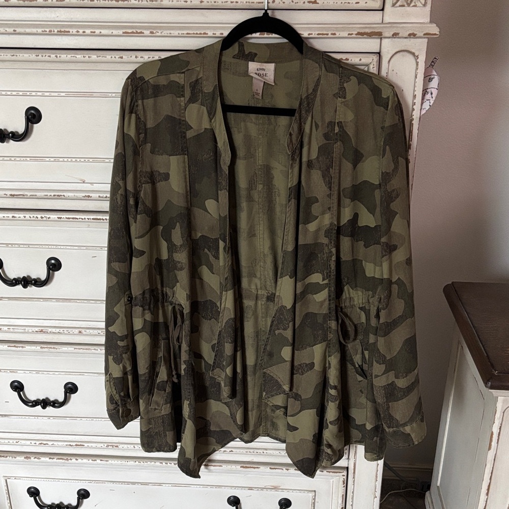 Knox Rose Camouflage Utility Jacket